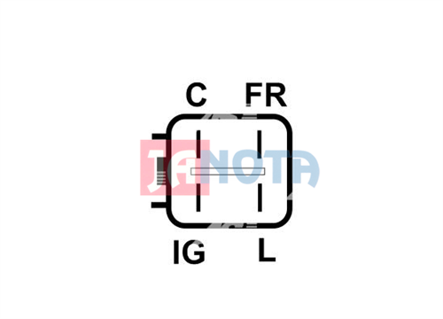 Regulátor alternátoru A005TA7091ZC, A005TA7091, A002TB7591, A002TB7591ZE, A2TB7591ZE, 235278, 14V        